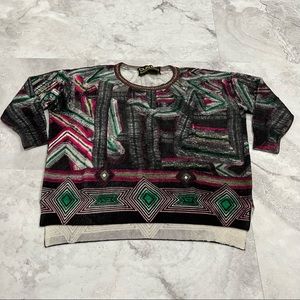 Custo Barcelona Wool Oversized Sweater Size S Small Cignes Keith